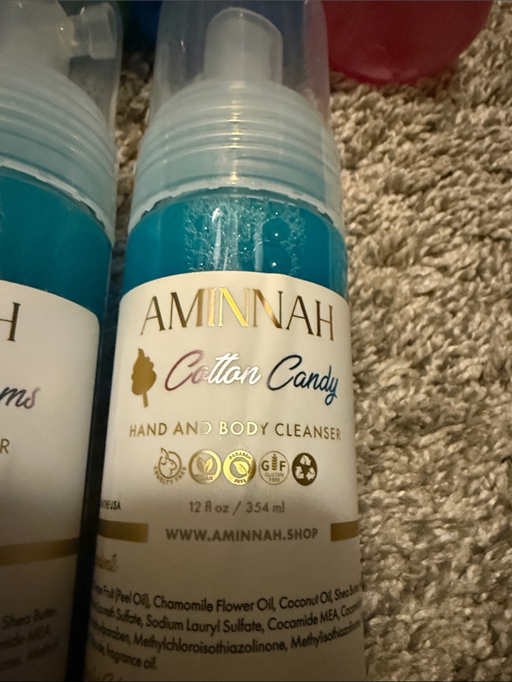 NEW! Aminnah Hand and Body Cleanser FULL SIZE - Choice of 12 different scents - Picture 8 of 11